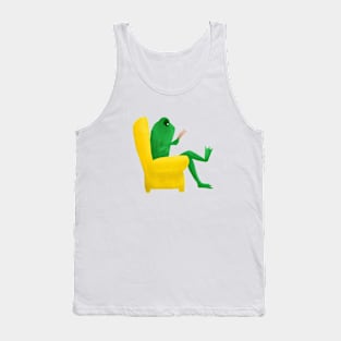 Knitting Frog Lounge Tank Top